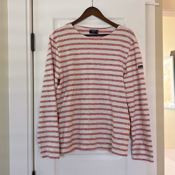 Saint James crewneck light sweater. Unworn size Large - Picture 1 of 5